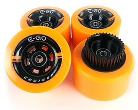 E-Go Cruiser Electric Skateboard Wheel Set